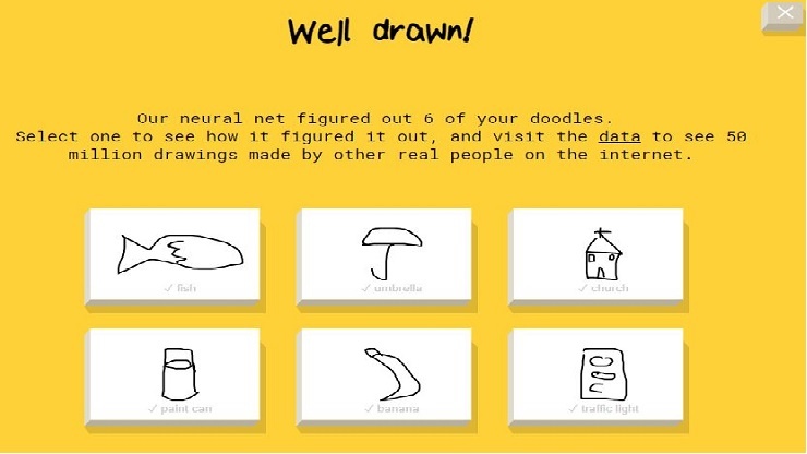 Neural Network Drawing Games : quick, draw