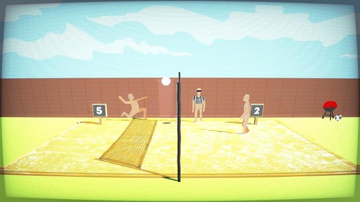 Retired Men's Nude Beach Volleyball League