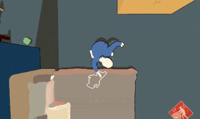 break like a baby - A babysitter chases a baby as it crawls under a bed.